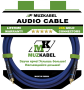 Аудио кабель MUZKABEL RSFIK4S - 15 метров, RCA – RCA