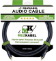 Аудио кабель MUZKABEL RRCMK2 - 15 метров, RCA – RCA