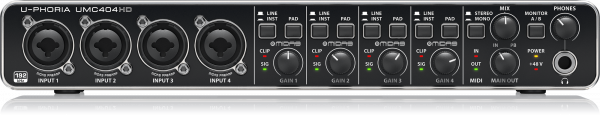 Звуковая карта Behringer UMC404HD