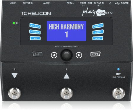 Вокальный процессор TС Helicon Play Acoustic