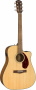 Электроакустическая гитара FENDER CD-140SCE DREAD NAT W/CASE