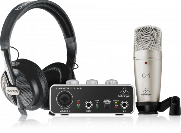 Студийный комплект Behringer U-Phoria Studio