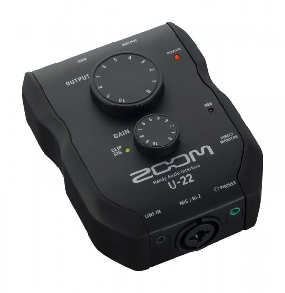 Аудиоинтерфейс Zoom U-22