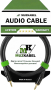 Аудио кабель MUZKABEL MCAMK3 - 1 метр, MINI JACK (3.5) - MINI JACK (3.5)