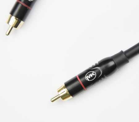 Патч-кабель MUZKABEL RCBIK3P - 0.15 метра, RCA – RCA (Красное кольцо)