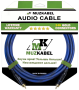Аудио кабель MUZKABEL RCXMK5N - 4,5 метра, RCA - RCA