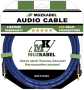 Аудио кабель MUZKABEL MFXMK1S - 2 метра, MINI JACK (3.5) - MINI JACK (3.5)