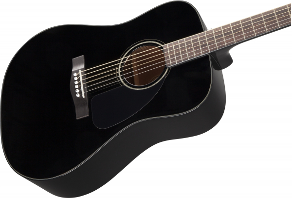 Акустическая гитара FENDER CD-60 DREAD V3 DS BLK WN