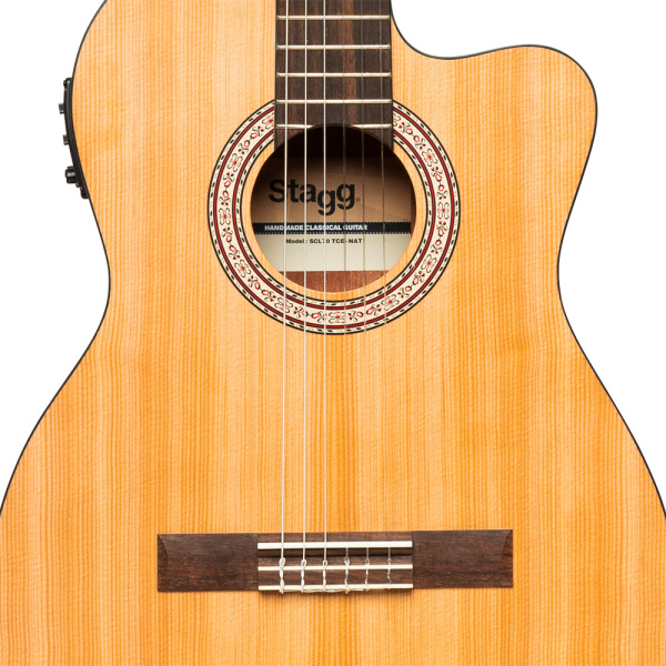 Гитара классическая STAGG SCL70 TCE-NAT