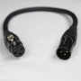 Патч-кабель MUZKABEL CBXMK3P - 0.1 метра, XLR - XLR