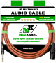 Аудио кабель MUZKABEL BXSMK5B - 3 метра, XLR (папа) - JACK (стерео)