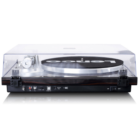 Виниловый проигрыватель Lenco LBT-188 Walnut